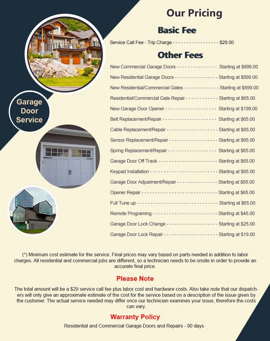 Garage Doors Store Repairs Longwood, FL 407-499-0018